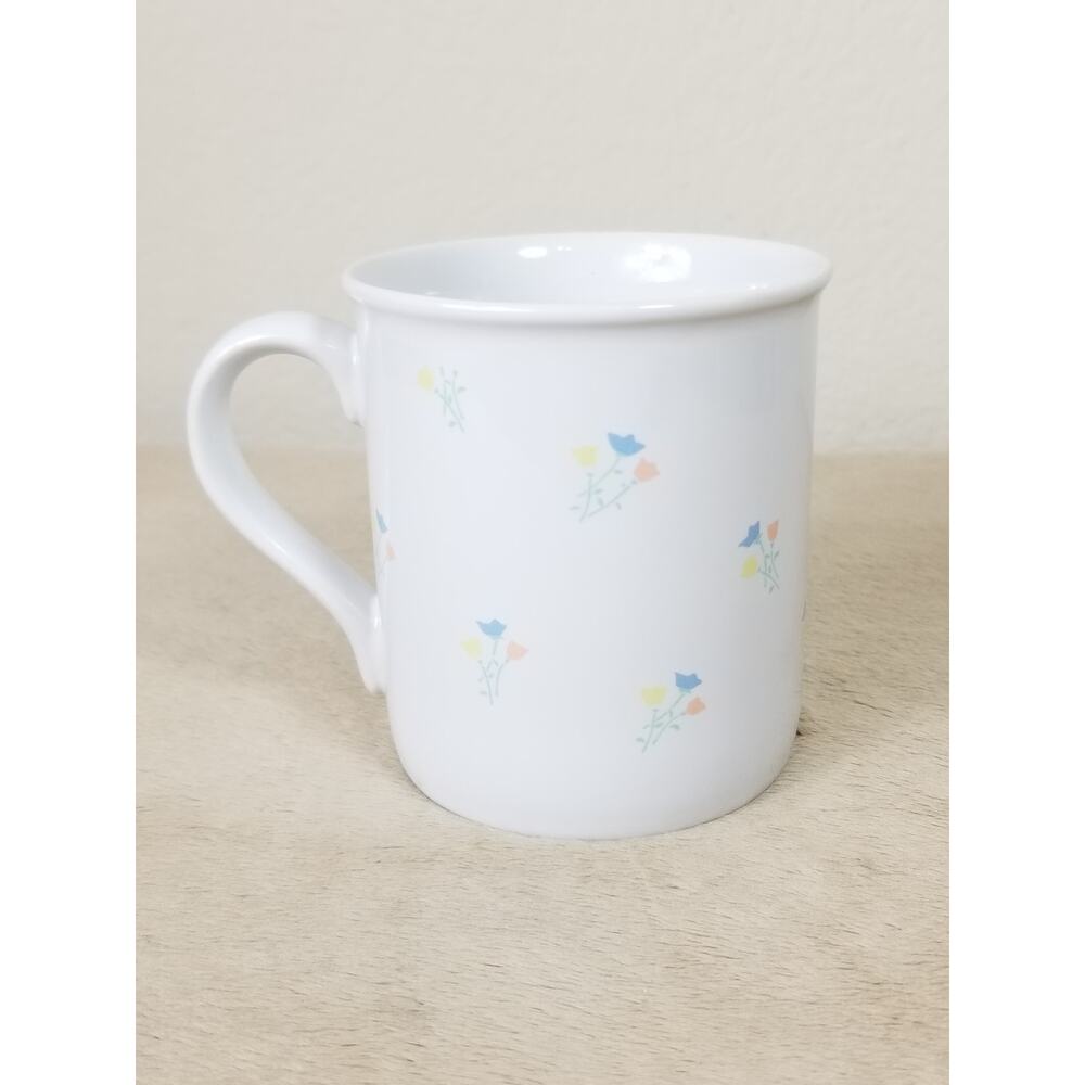 Hallmark Coffee Mug Happy Today 10oz Teacup 1985 Mug Mates 3 1/2" Taiwan Vintage - Picture 6 of 13